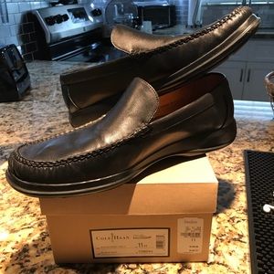 Cole Haan Air Dempsey Black Loafers